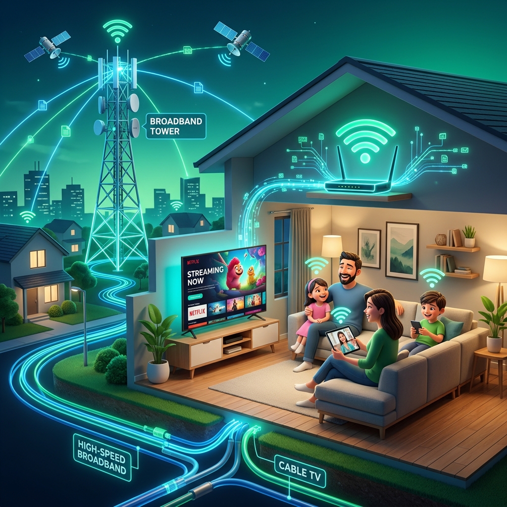 Broadband ISP & Cable TV Subscription Software